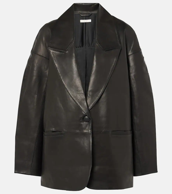  The Sei The Sei Slouchy Leather Blazer 