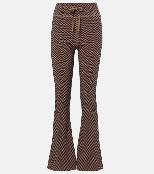  The Upside The Upside Houndstooth Florence Flared Pants 