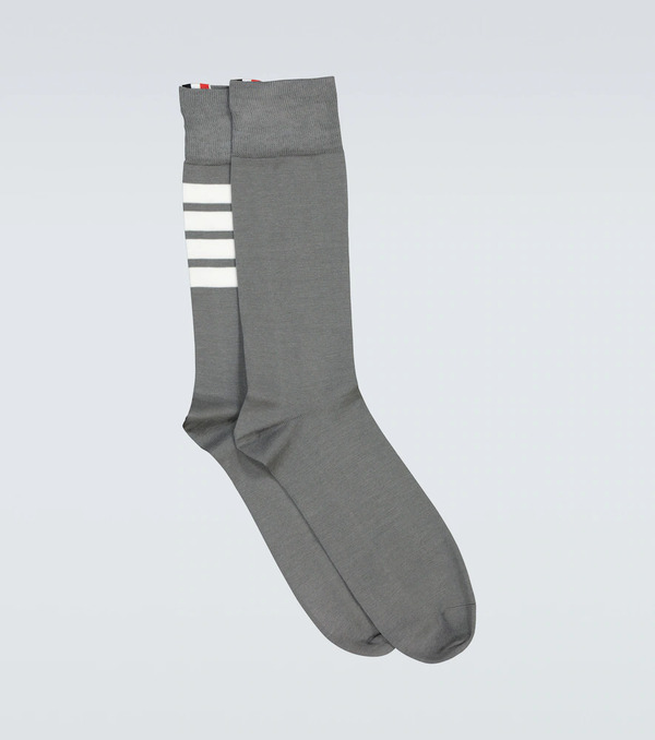  Thom Browne Thom Browne 4-bar Classic Socks 