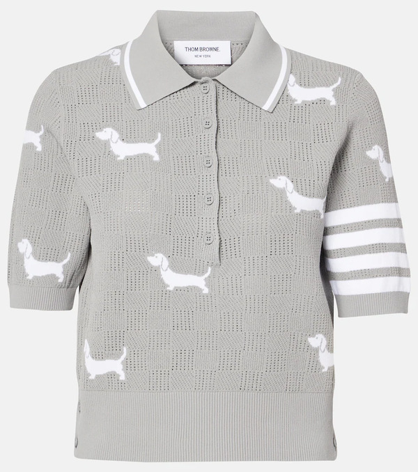  Thom Browne Thom Browne 4-bar Polo Shirt 
