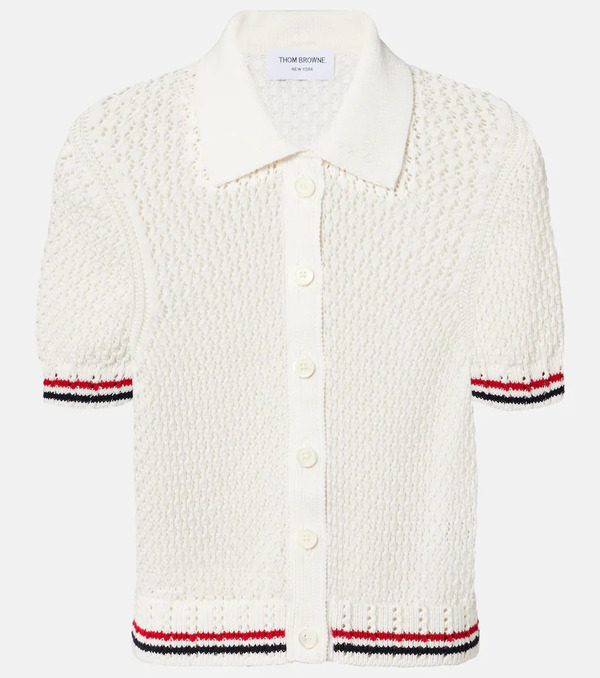  Thom Browne Thom Browne Pointelle Cotton Top 