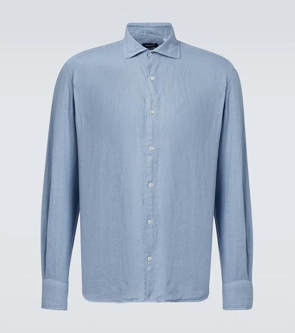  Thom Sweeney Thom Sweeney Linen Shirt 