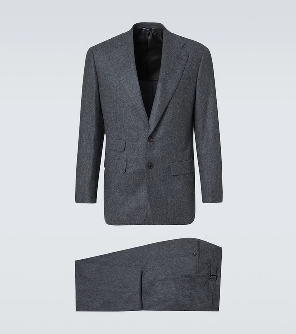  Thom Sweeney Thom Sweeney Wool Flannel Suit 