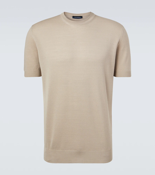  Thom Sweeney Thom Sweeney Wool T-shirt 