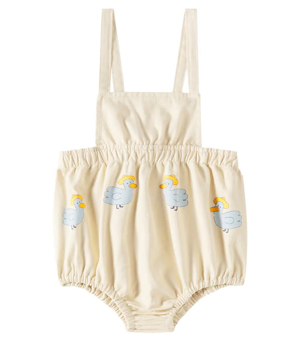  Tinycottons Tinycottons Baby Printed Cotton Playsuit 