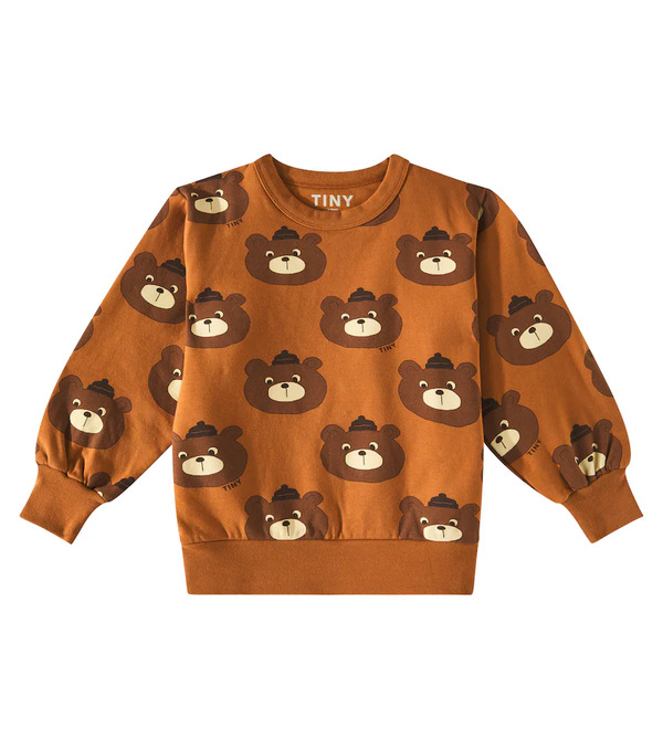  Tinycottons Tinycottons Bears Cotton-blend Jersey Sweatshirt 