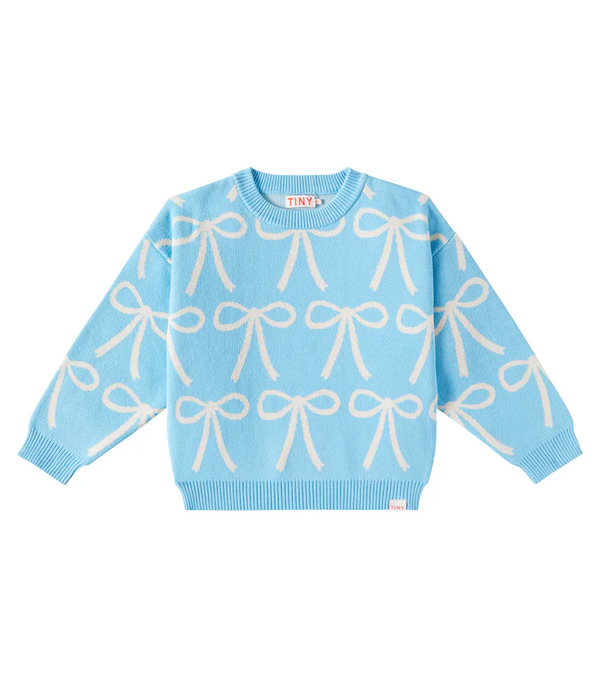  Tinycottons Tinycottons Bows Cotton Sweater 