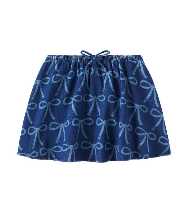  Tinycottons Tinycottons Bows Denim Skirt 