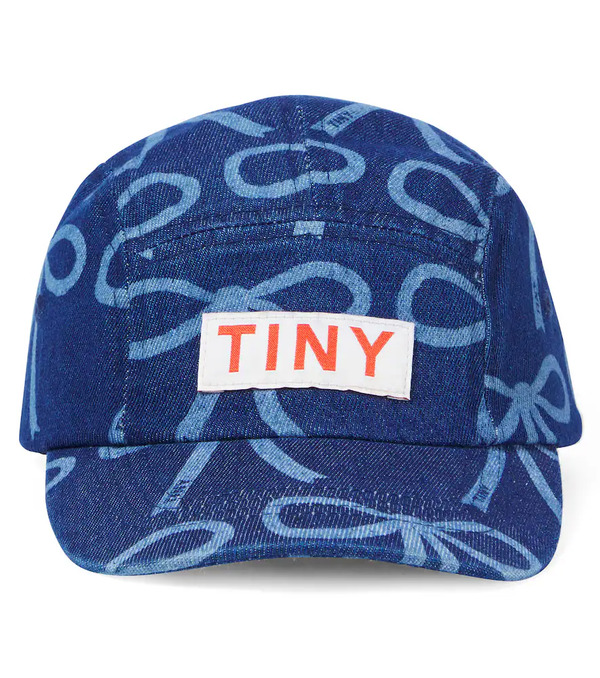  Tinycottons Tinycottons Bows Printed Denim Baseball Cap 