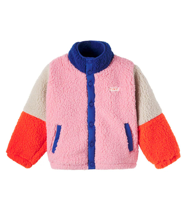  Tinycottons Tinycottons Colorblocked Teddy Jacket 