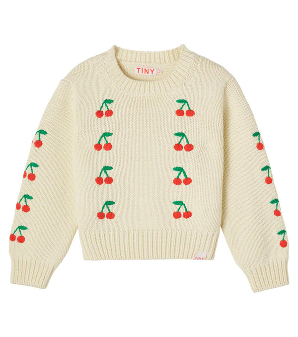  Tinycottons Tinycottons Embroidered Cotton Sweater 