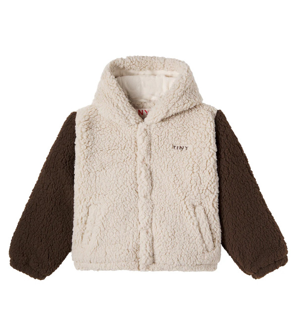  Tinycottons Tinycottons Hooded Teddy Jacket 