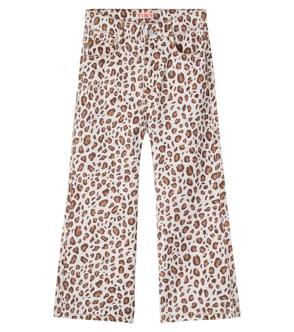  Tinycottons Tinycottons Leopard-print Jeans 