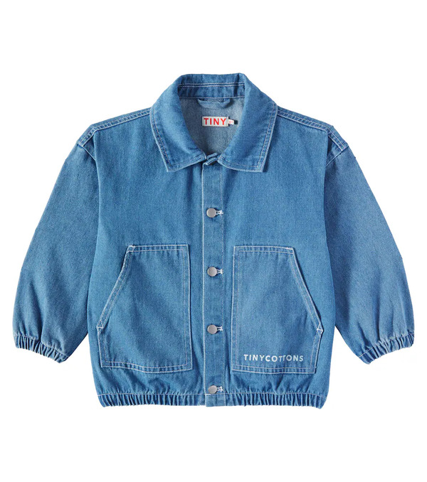  Tinycottons Tinycottons Logo Denim Jacket 