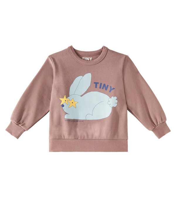  Tinycottons Tinycottons Rabbit Printed Cotton Sweatshirt 