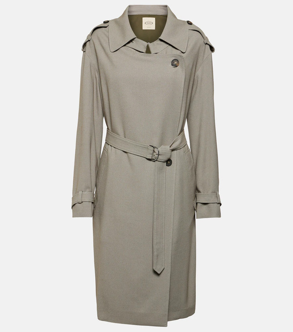  Tod's Tod's Belted Trench Coat 