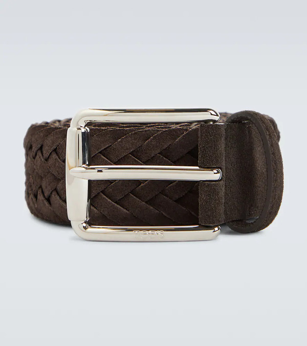  Tod's Tod's Braided Suede Belt 