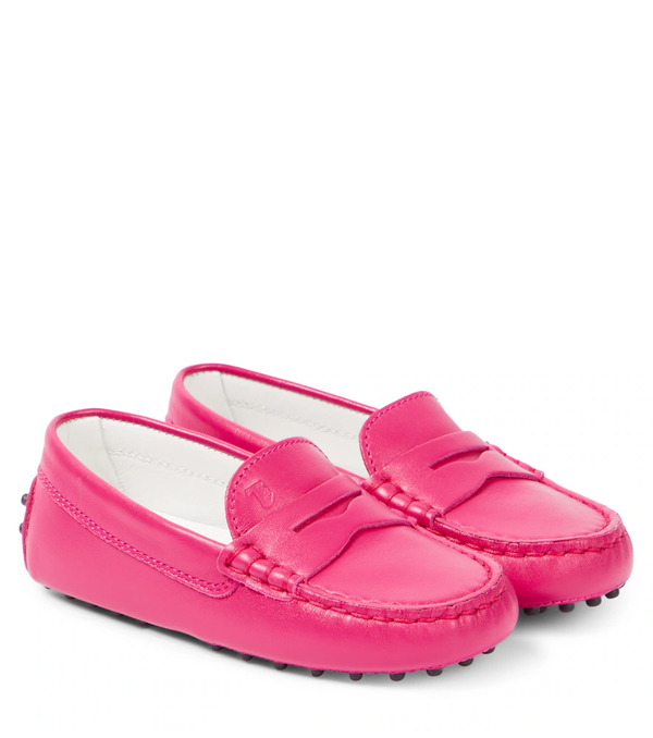  Tod's Junior Tod's Junior Gommino Leather Mocassins 