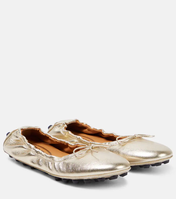  Tod's Tod's Leather Ballet Flats 