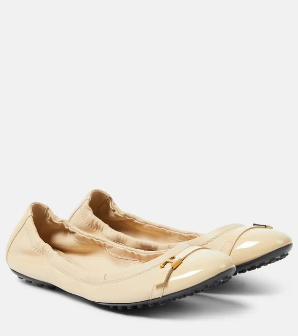  Tod's Tod's Leather Ballet Flats 