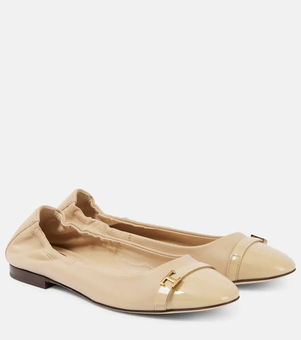  Tod's Tod's Leather Ballet Flats 
