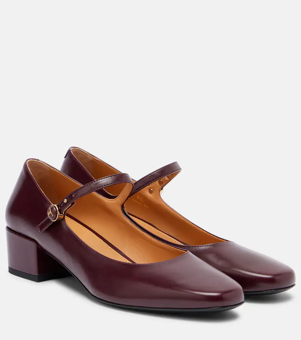  Tod's Tod's Leather Mary Jane Pumps 