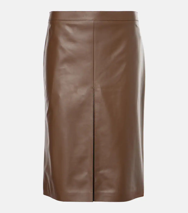  Tod's Tod's Leather Pencil Skirt 