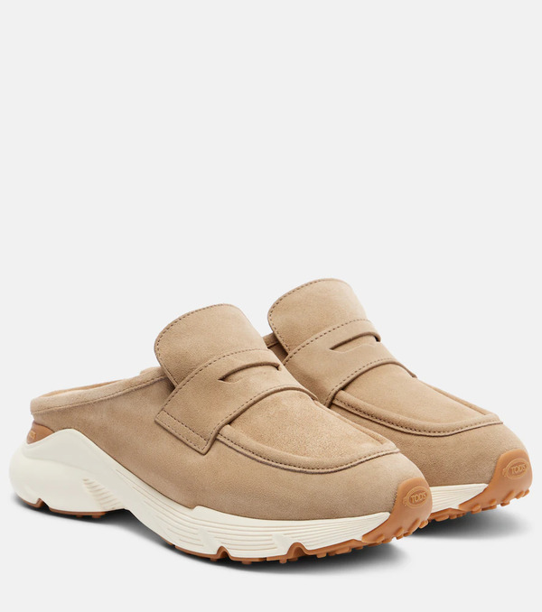  Tod's Tod's Runner Suede Mules 