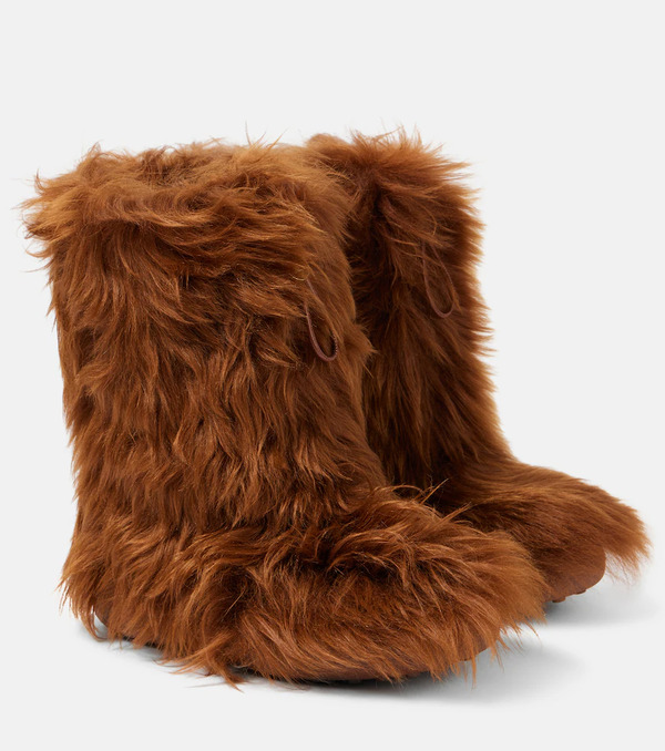  Tod's Tod's Shearling Ankle Boots 