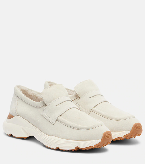  Tod's Tod's Sport Run Suede Loafers 