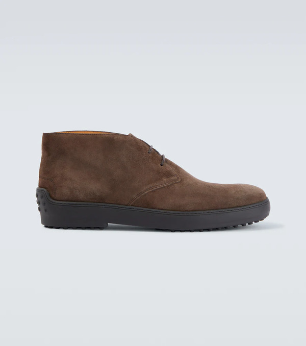  Tod's Tod's Suede Combat Boots 