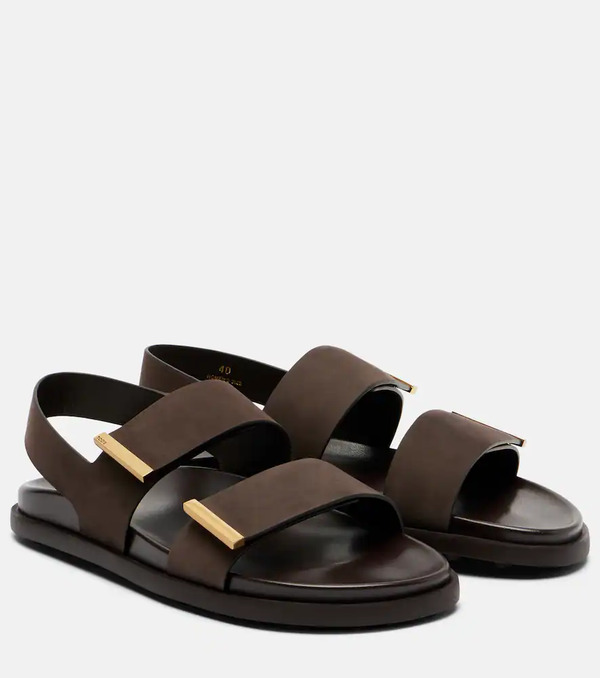  Tod's Tod's Suede Slingback Sandals 