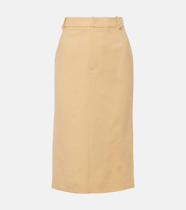  Tod's Tod's Virgin Wool Pencil Skirt 