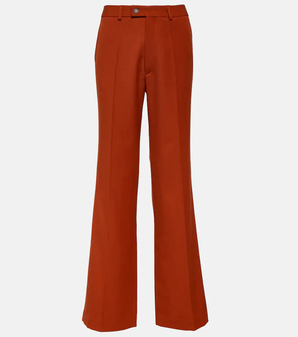  Tod's Tod's Wool Crepe Wide-leg Pants 