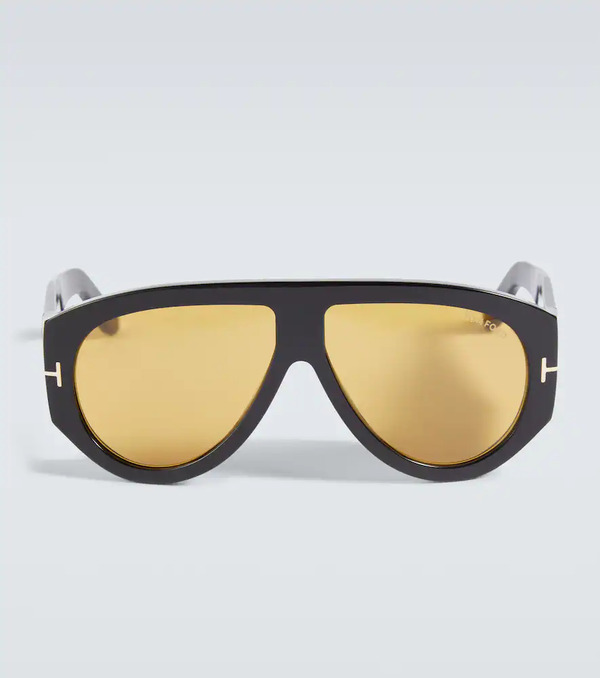  Tom Ford Tom Ford Bronson Aviator Sunglasses 