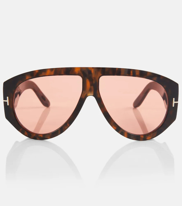 Tom Ford Tom Ford Bronson Aviator Sunglasses 