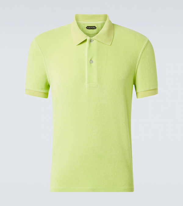  Tom Ford Tom Ford Cotton-blend Terry Polo Shirt 