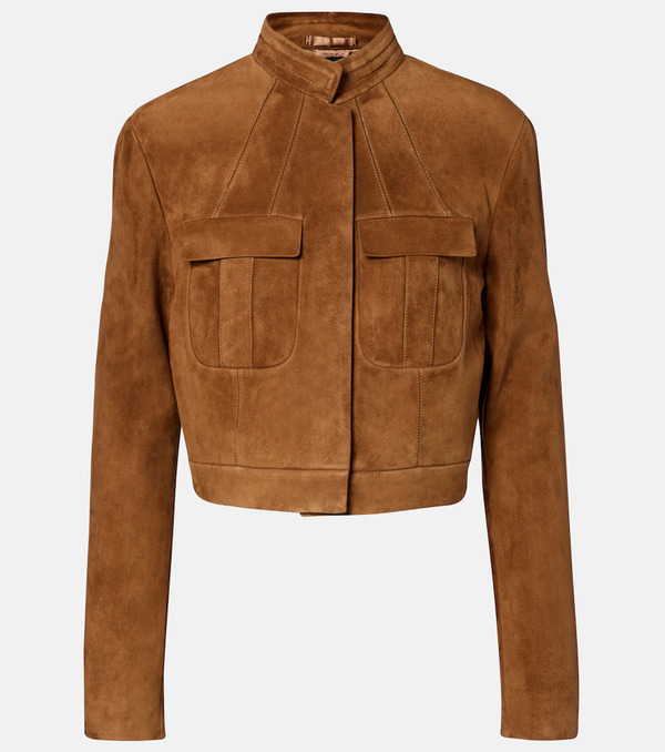  Tom Ford Tom Ford Cropped Suede Jacket 
