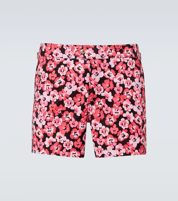  Tom Ford Tom Ford Floral Swim Trunks 