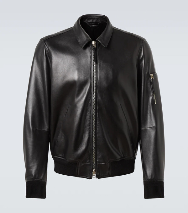  Tom Ford Tom Ford Leather Blouson Jacket 