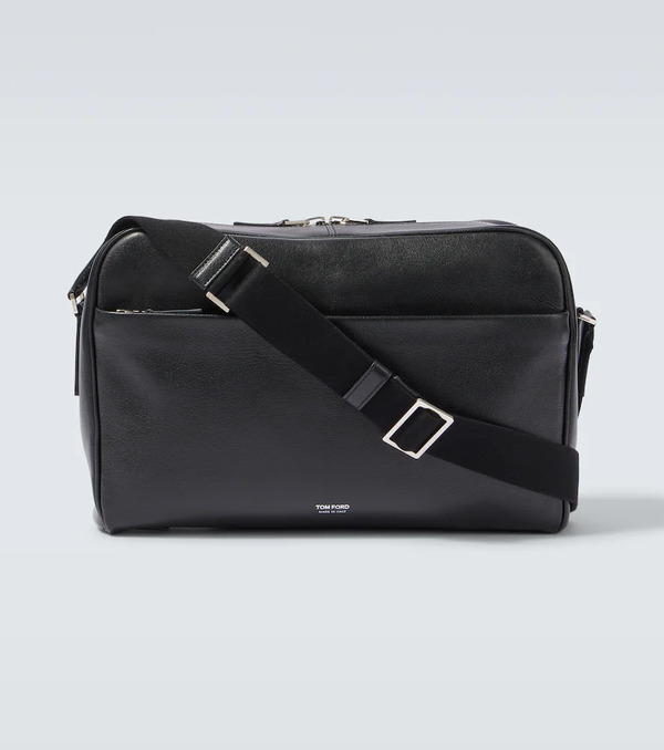 Tom Ford Tom Ford Leather Messenger Bag 