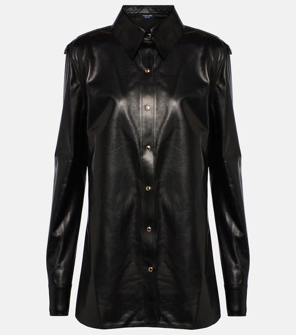  Tom Ford Tom Ford Leather Shirt 