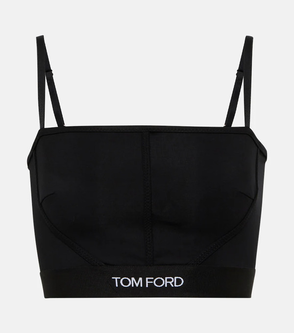  Tom Ford Tom Ford Logo Bralette 