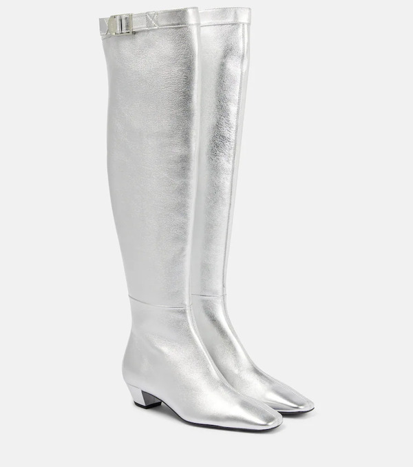  Tom Ford Tom Ford Metallic Over-the-knee Boots 