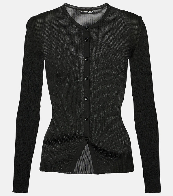  Tom Ford Tom Ford Ribbed-knit Cardigan 