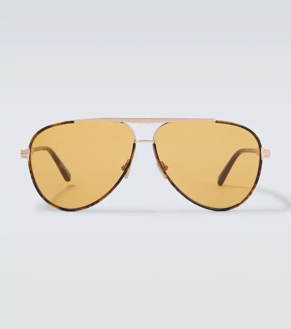  Tom Ford Tom Ford Rupert-02 Aviator Sunglasses 