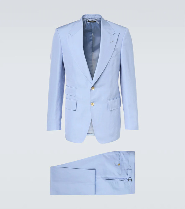  Tom Ford Tom Ford Silk And Linen Suit 