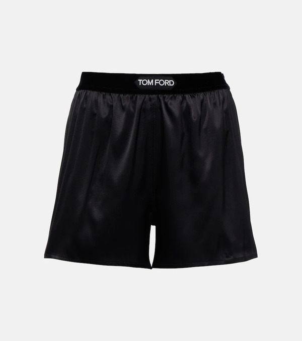  Tom Ford Tom Ford Silk-blend Shorts 
