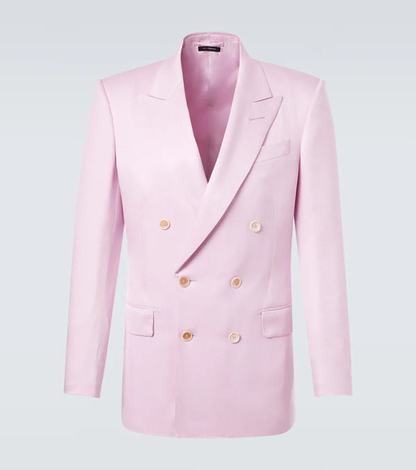  Tom Ford Tom Ford Silk Gabardine Suit Jacket 