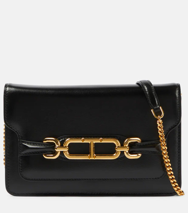 Tom Ford Tom Ford Small Leather Shoulder Bag 